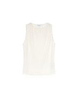 T-shirt en dentelle ecru Tenet