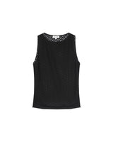 T-shirt en dentelle noir Tenet