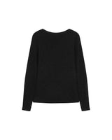 Top reversible en lurex noir Timothee