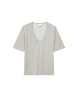 Top en lurex argent Taylor