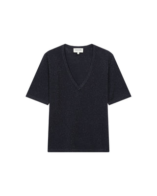 Top en lurex marine Taylor