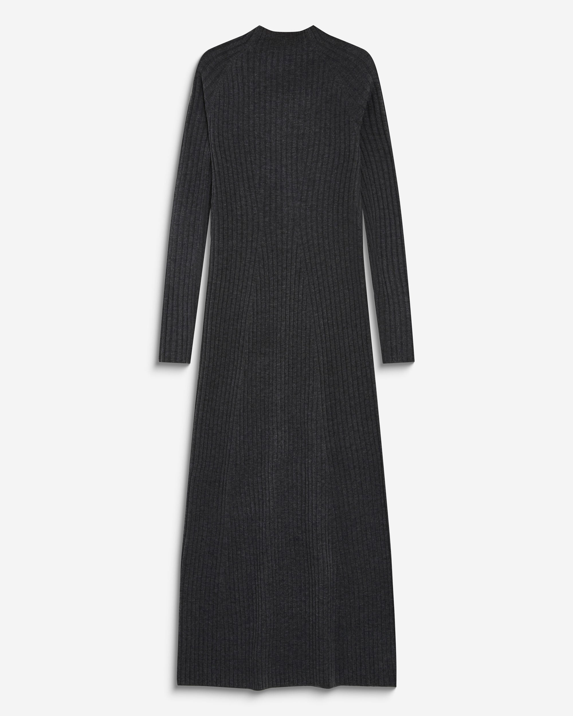 Vestido largo de punto anthracite Alexandra