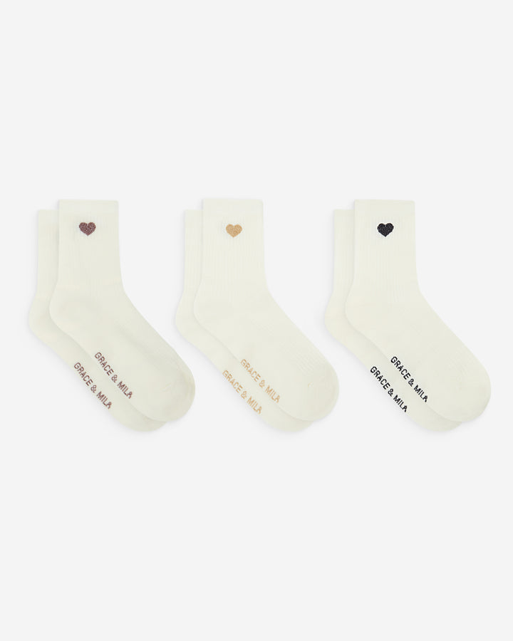 Heart socks multico Asteria