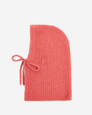 Pasamontañas de mezcla de lana blush Samourai