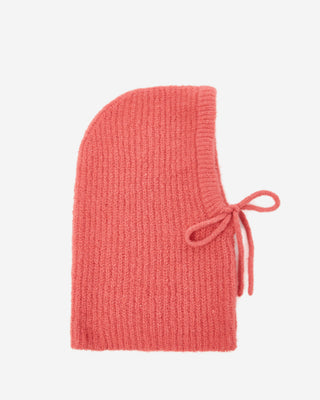 Pasamontañas de mezcla de lana blush Samourai