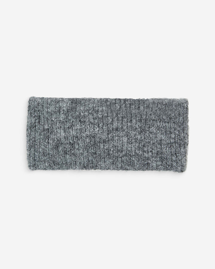 Bandeau croisé en maille anthracite Auden