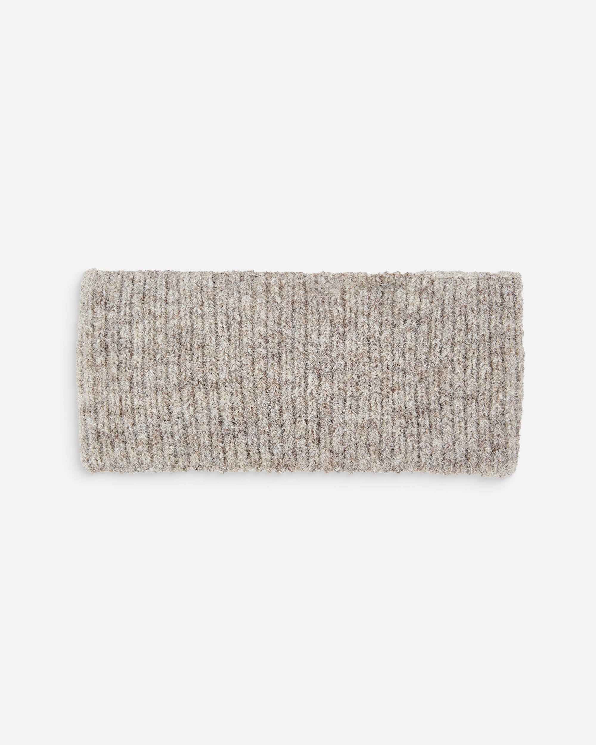 Diadema de punto taupe Auden