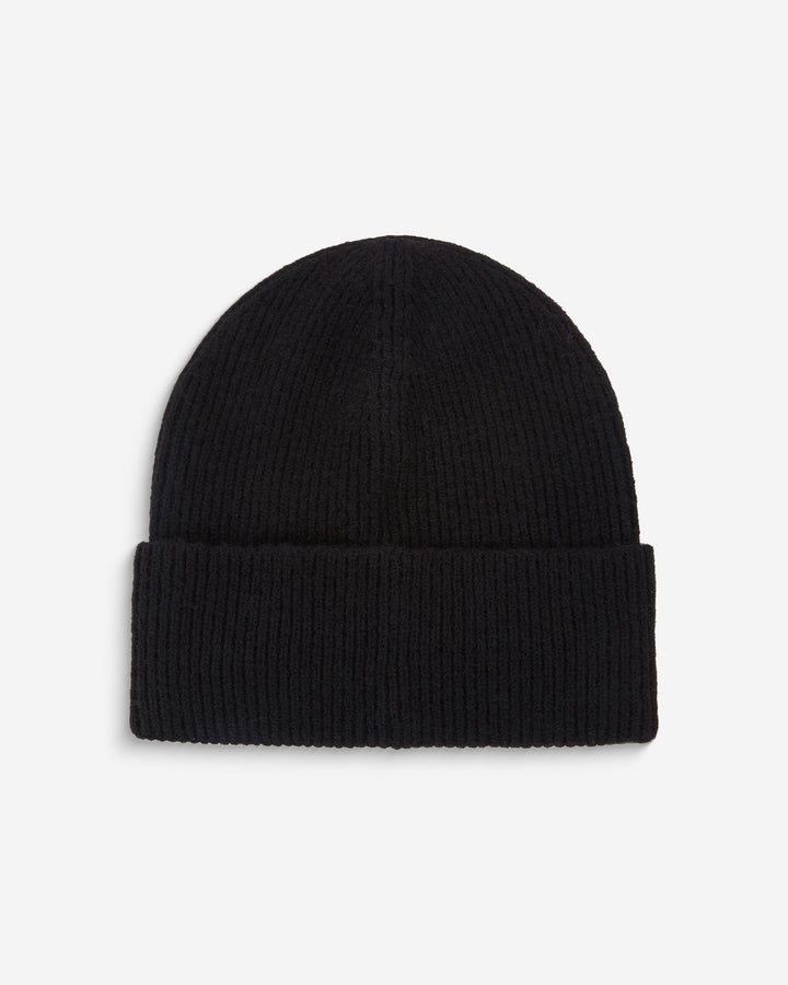Duo bonnet et gants en maille noir Anicet
