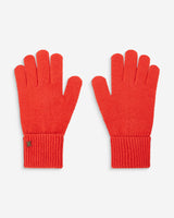 Duo bonnet et gants en maille sanguine Anicet