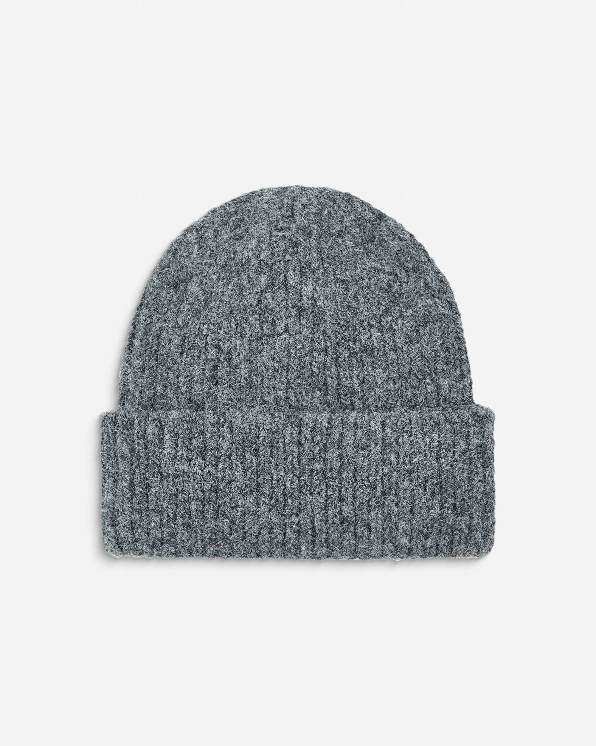 Bonnet en laine mélangée anthracite Antorin