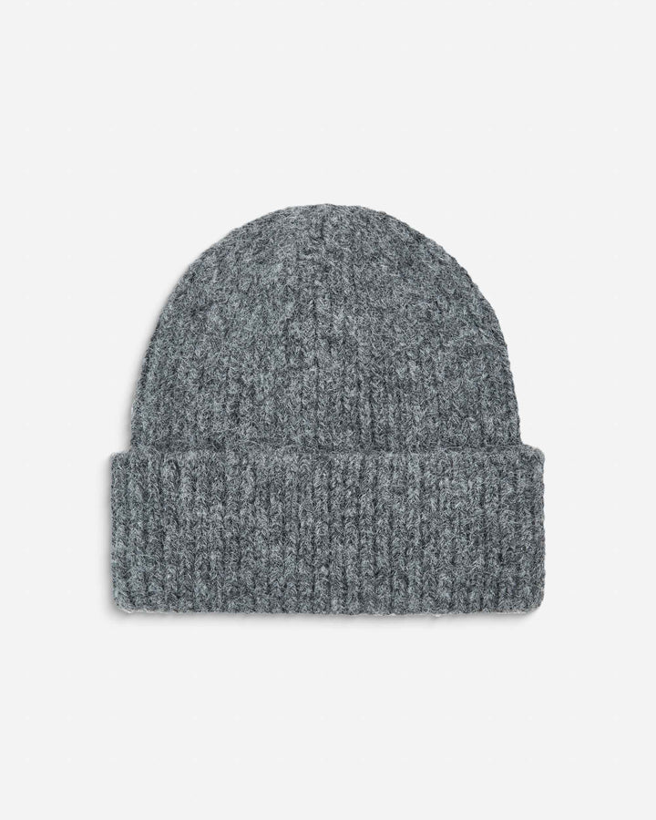 Bonnet en laine mélangée anthracite Antorin