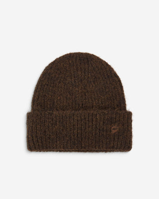 Gorro de mezcla de lana chocolat Antorin