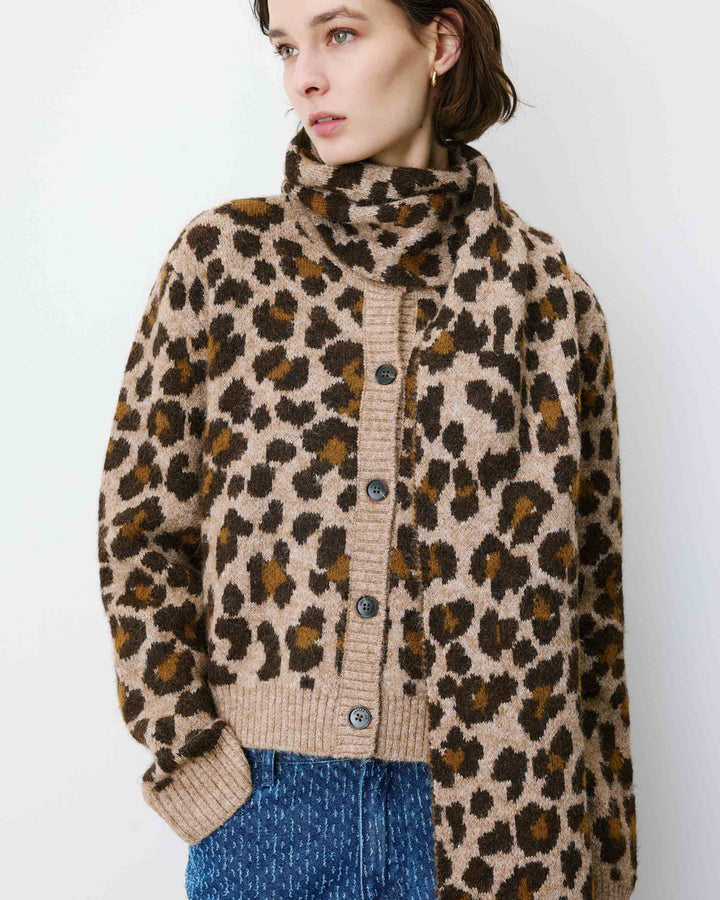 Bufanda estampada leo Adra
