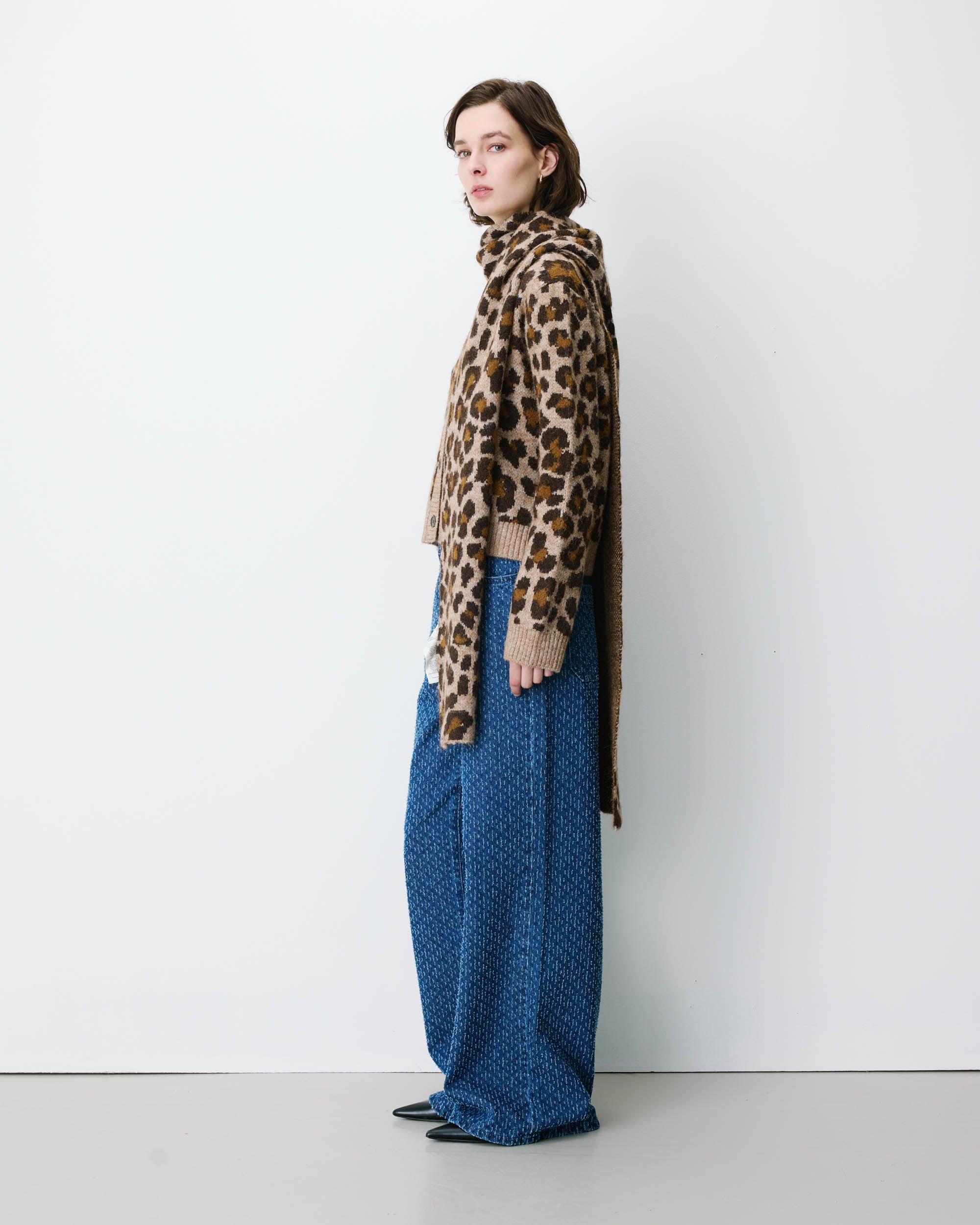 Bufanda estampada leo Adra