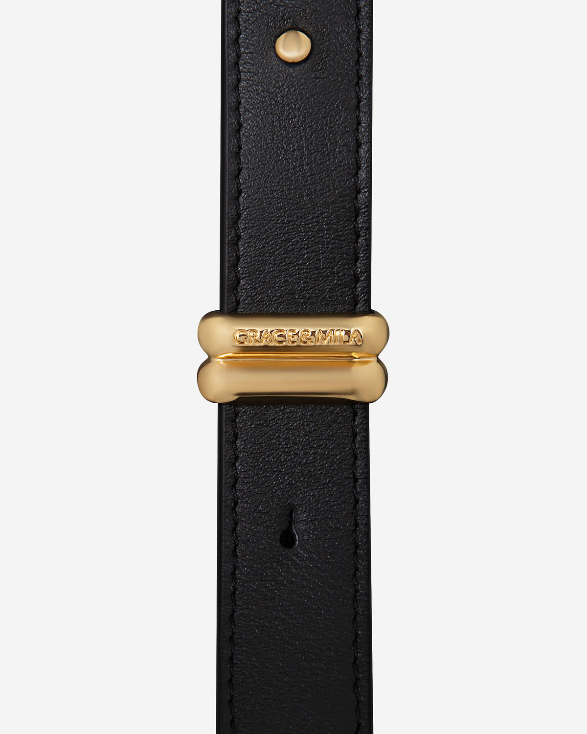 Sac seau en cuir de vachette noir Le come