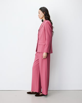 Double-breasted blazer blush Noix