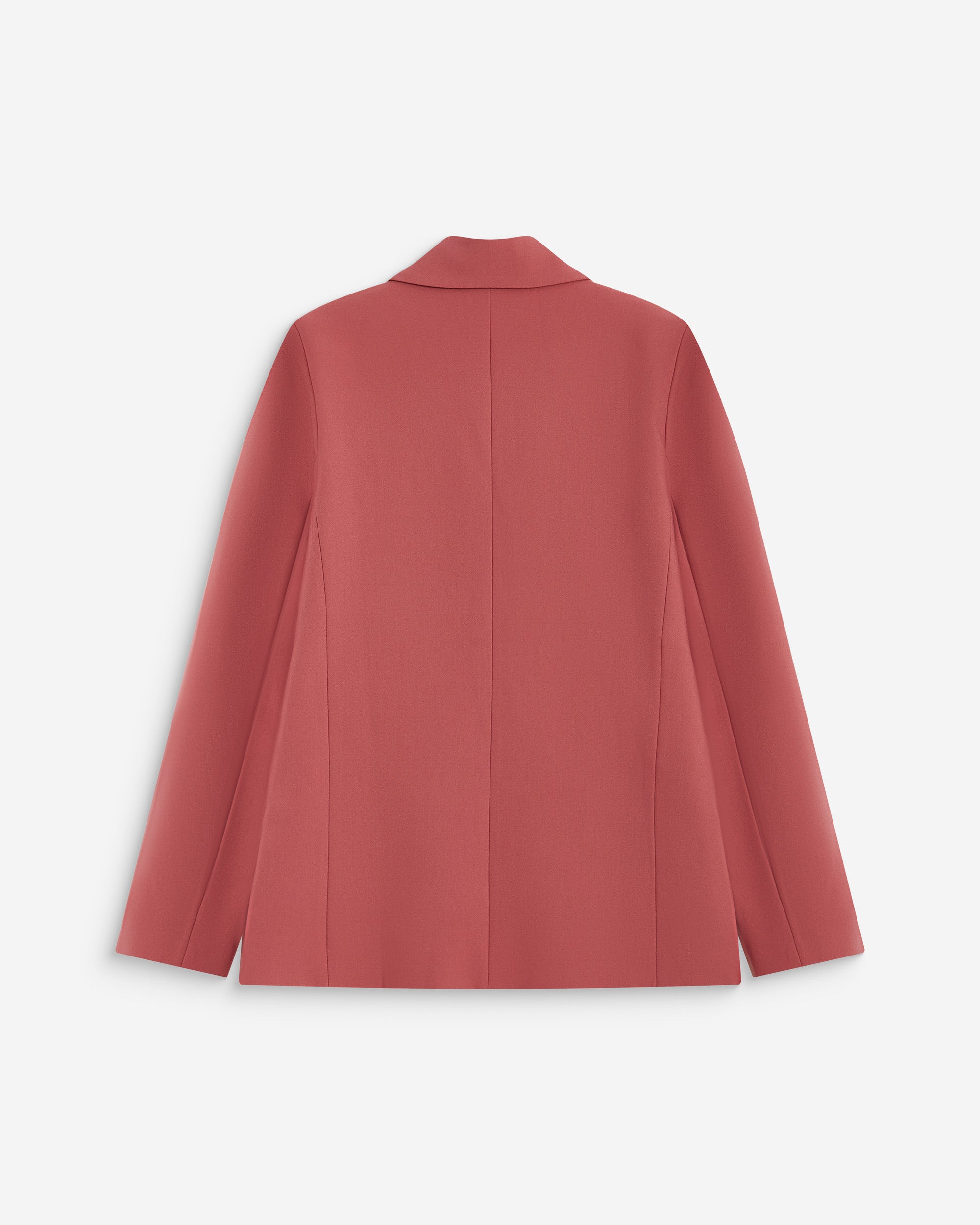 Double-breasted blazer blush Noix