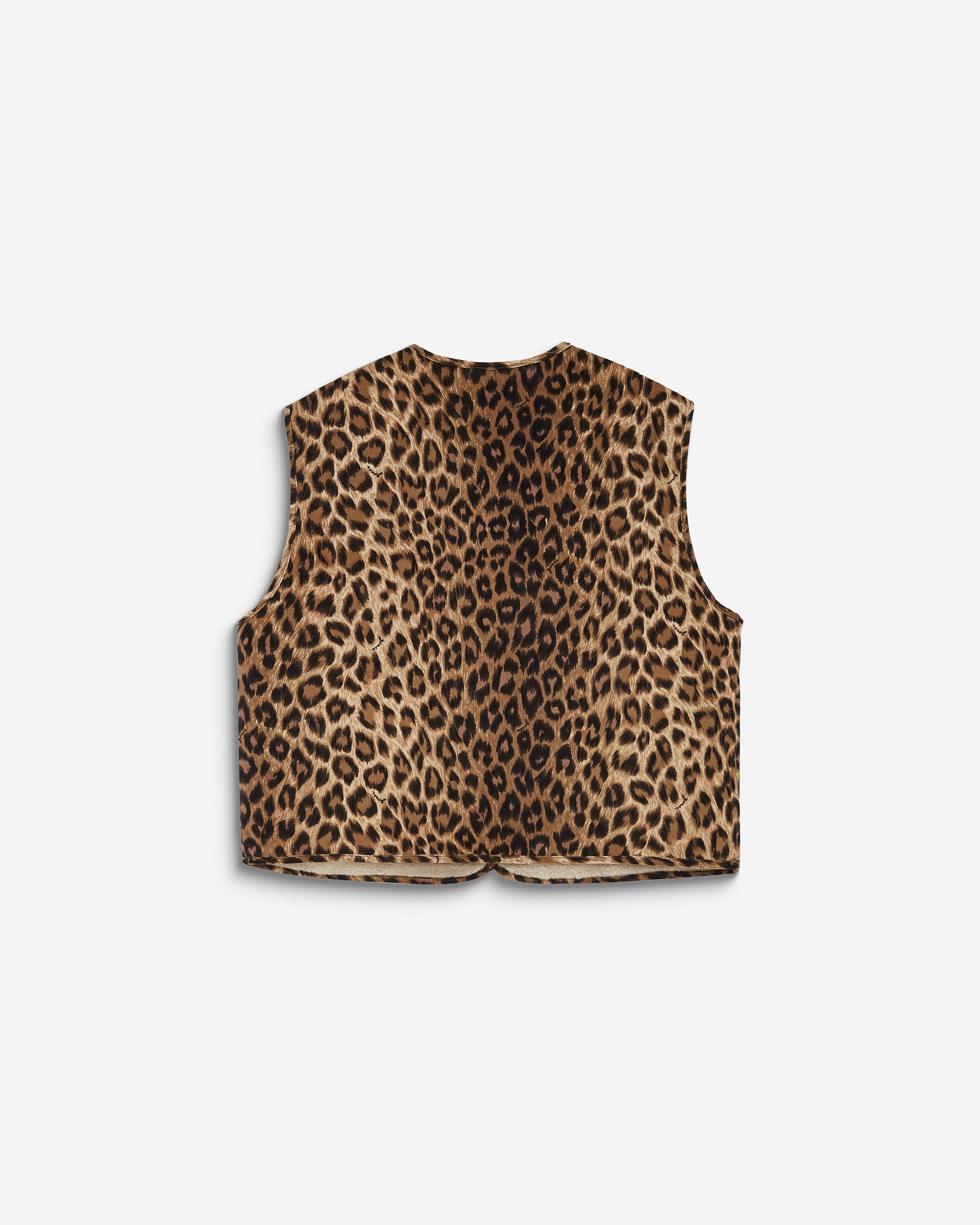 Veste sans manches réversible en velours côtelé leo Alexis