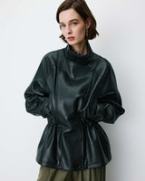 Chaqueta de polipiel noir Auburn
