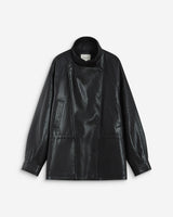 Chaqueta de polipiel noir Auburn