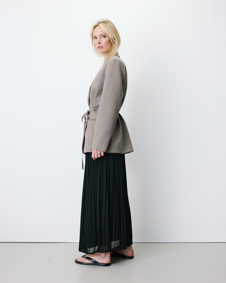 Striped tailored blazer rayure Acario