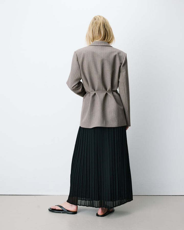 Striped tailored blazer rayure Acario