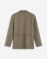 Striped tailored blazer rayure Acario