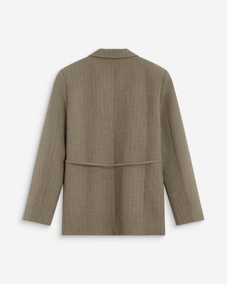 Striped tailored blazer rayure Acario