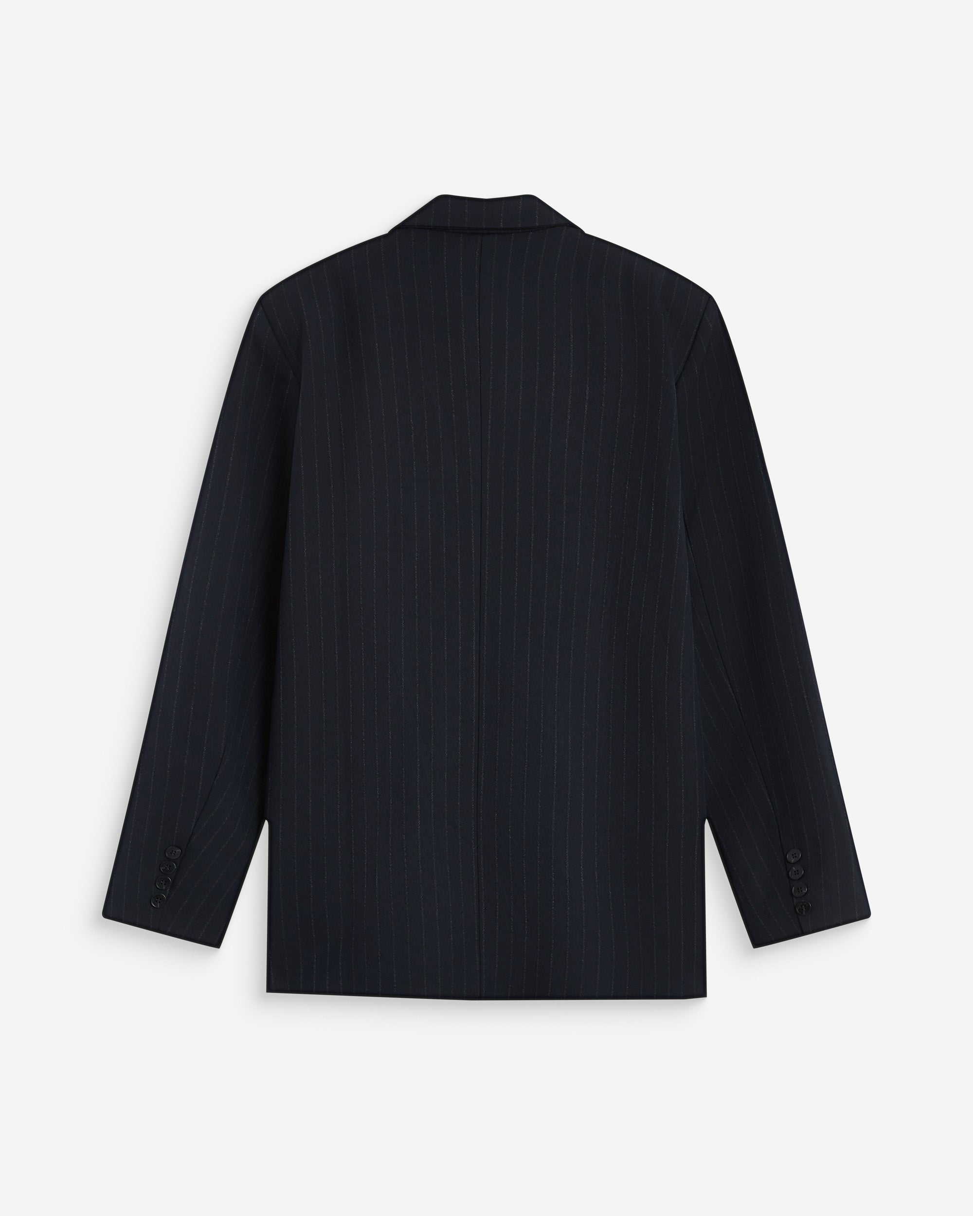 Blazer de raya diplomática marine Auguste