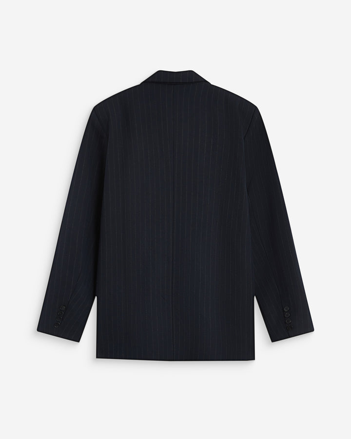 Blazer de raya diplomática marine Auguste