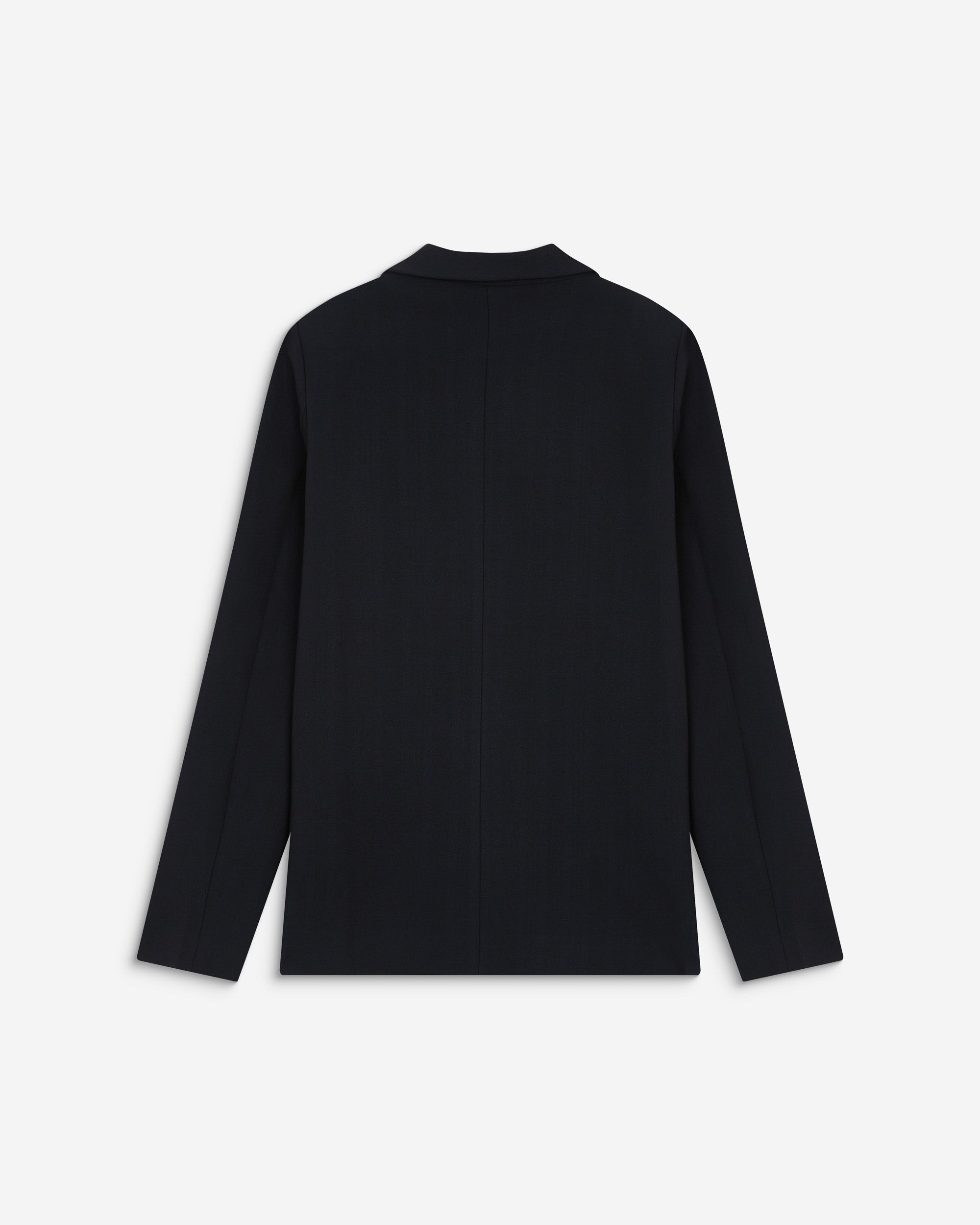 Blazer droit simple boutonnage à poches marine Alarick