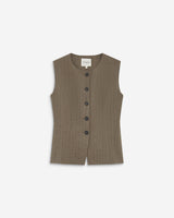 Chaleco de traje a rayas rayure Aristide