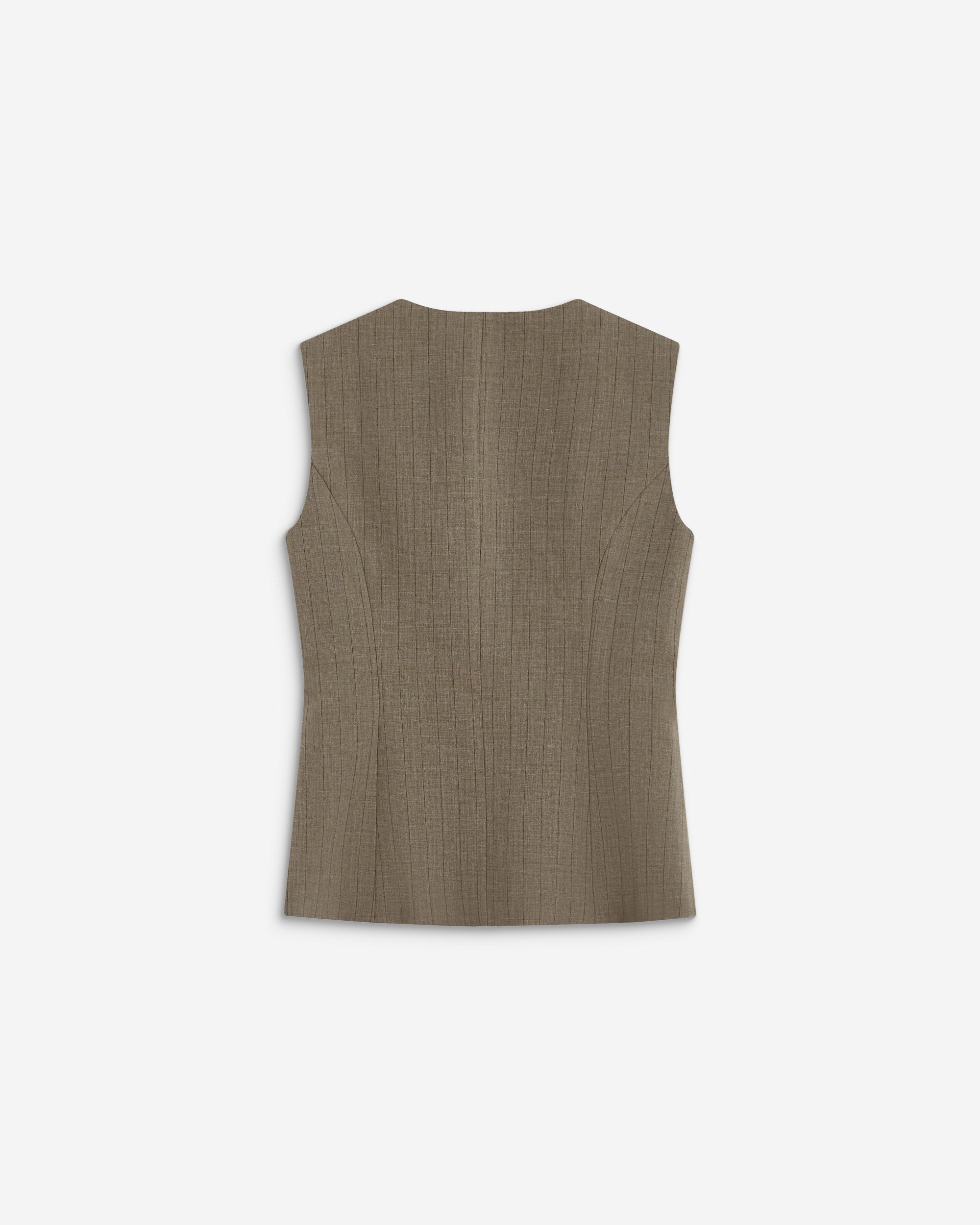 Chaleco de traje a rayas rayure Aristide