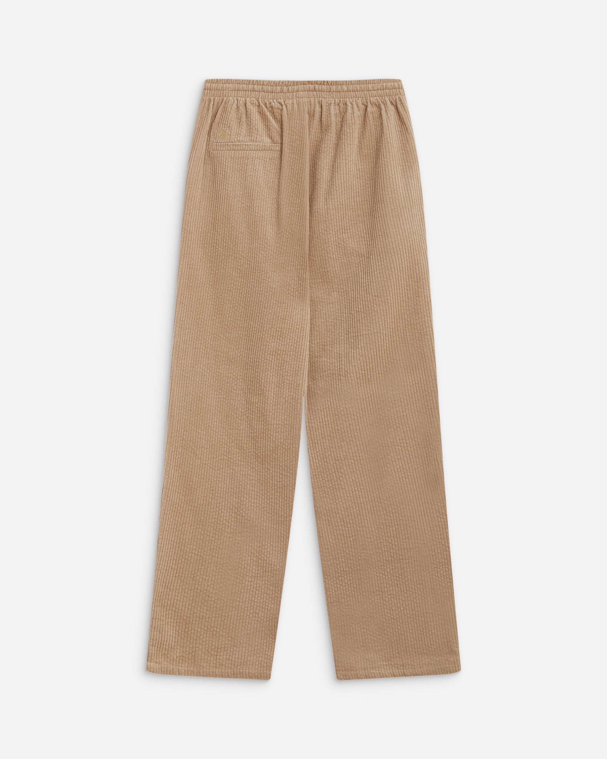 Corduroy pants with adjustable waist beige Liberty