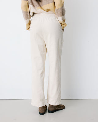 Pantalón de pana con cintura ajustable ecru Liberty