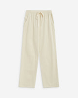 Pantalón de pana con cintura ajustable ecru Liberty