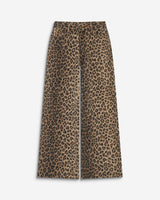 High-waist loose printed jeans leo Socca
