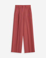 Wide-leg pleated tailored pants blush Nilay