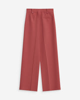 Wide-leg pleated tailored pants blush Nilay