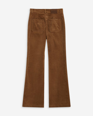 Pantalón recto de pana coffee Alban