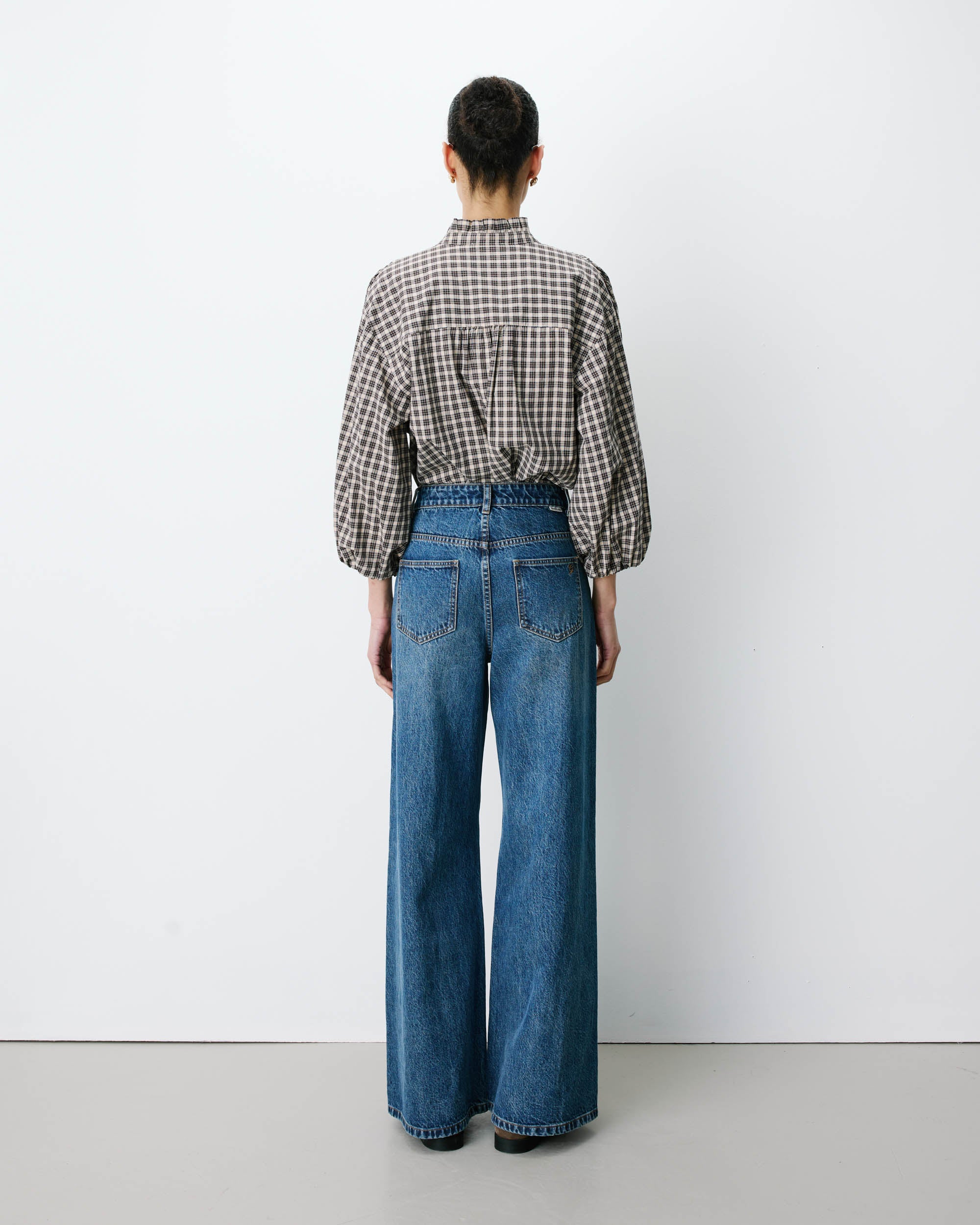 Vaqueros de pierna ancha vintageblue Julian