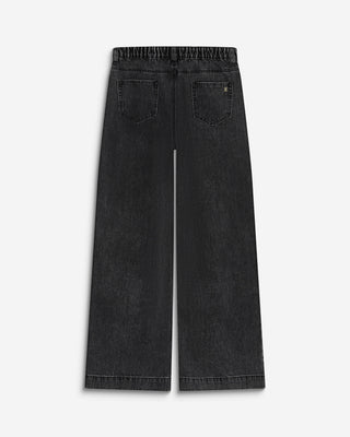 Vaqueros de pernera barrel blackwashed John