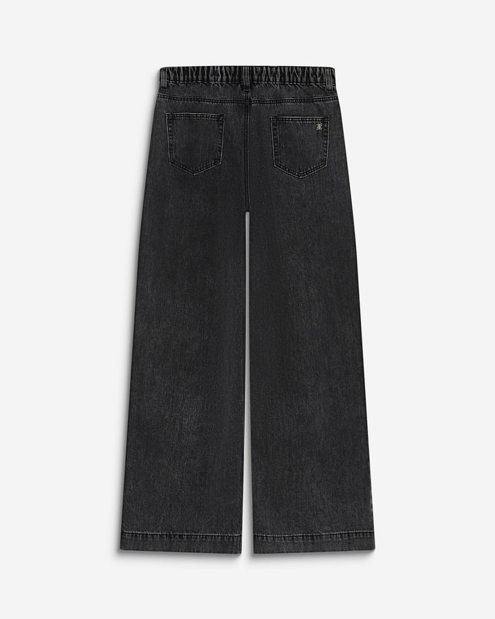 Vaqueros de pernera barrel blackwashed John