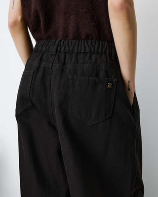 Baggy mid-rise jeans chocolat John