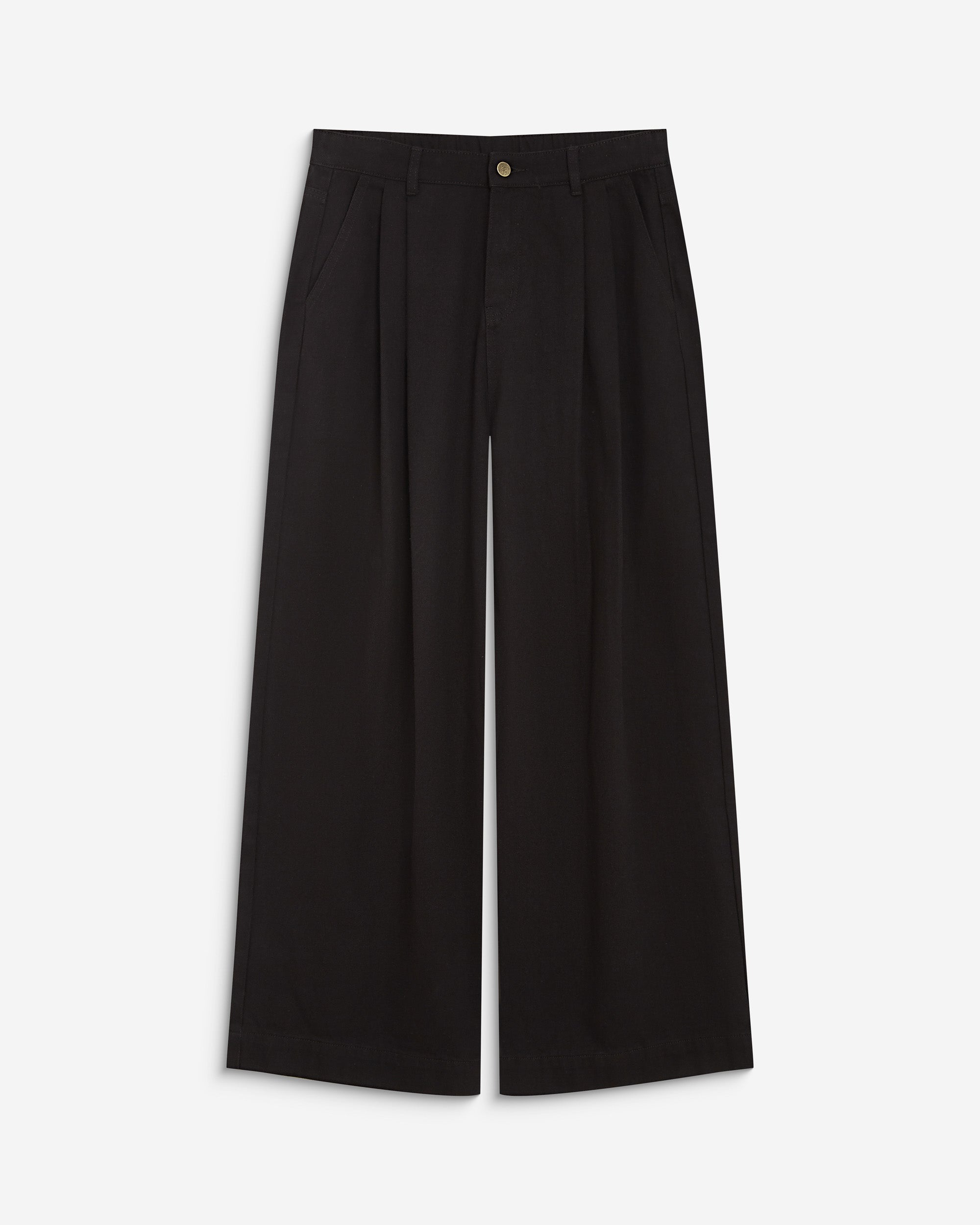 Baggy mid-rise jeans chocolat John
