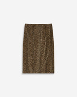 Falda lápiz de polipiel python Acacia