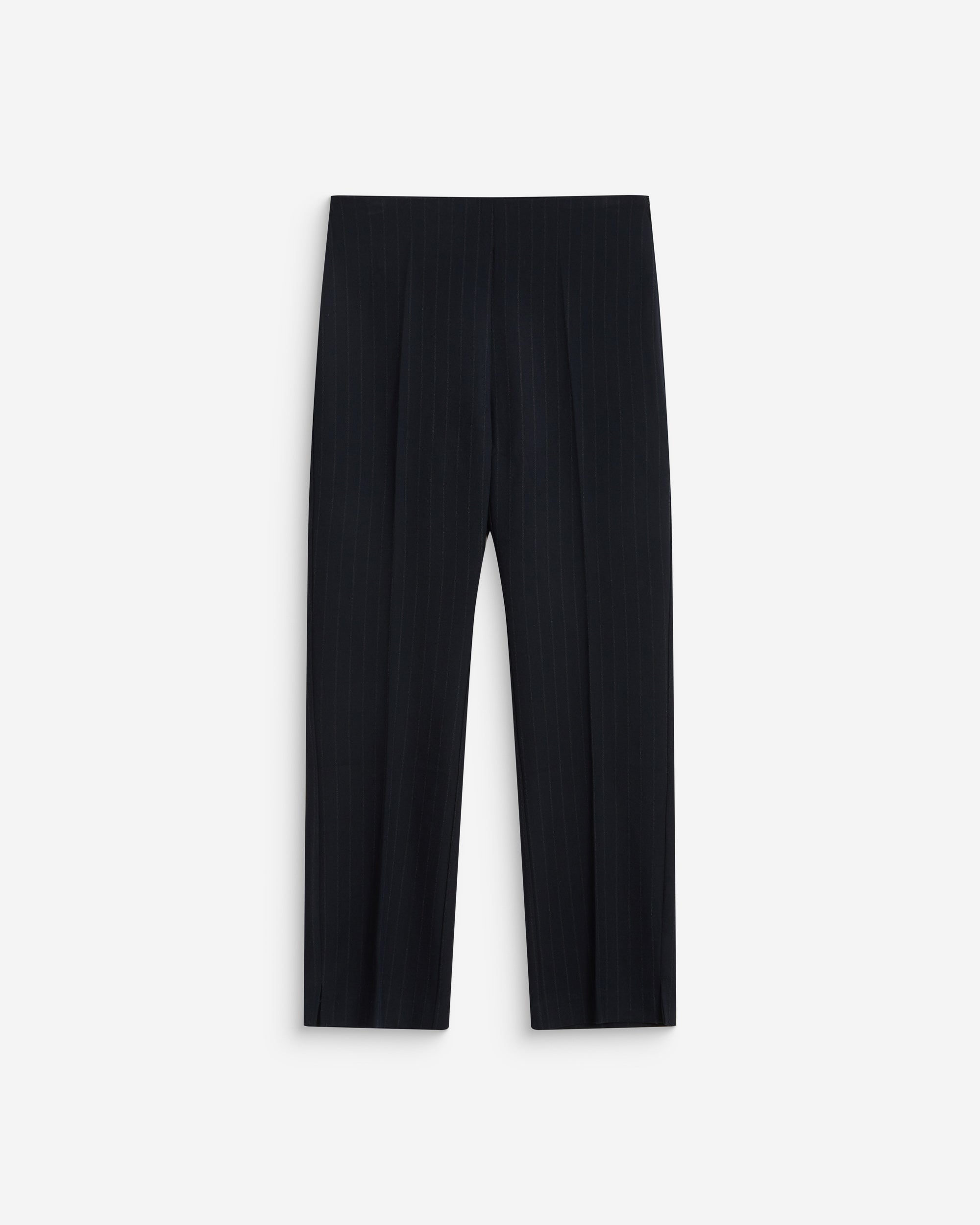 Pantalón capri ajustado a rayas marine Adrian