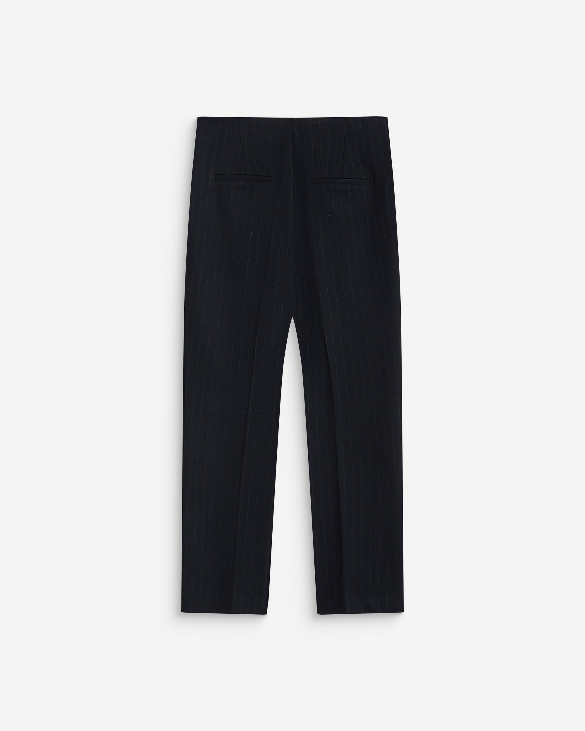 Pantalón capri ajustado a rayas marine Adrian
