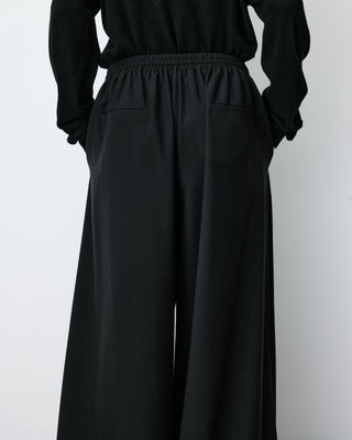 High-rise balloon pants noir Aniel