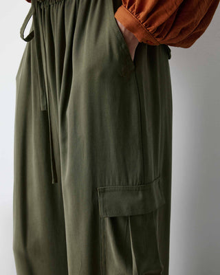 Pantalón cargo oversize kaki Anvar